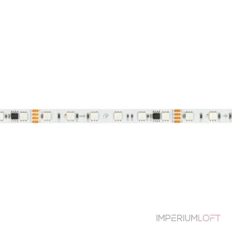 Светодиодная лента SPI-B60-10mm 24V RGB-PX6-RAM (15W/m, IP20, 5060, 5m, бегущий огонь) Arlight 033447