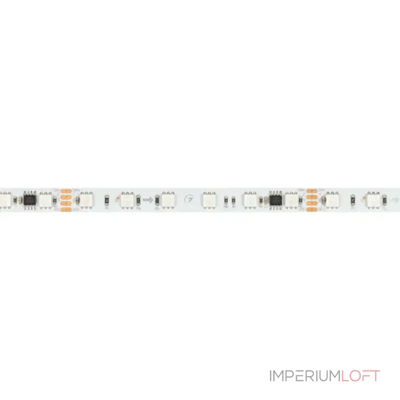 Светодиодная лента DMX-B60-10mm 24V RGB-PX6 (15W/m, IP20, 5060, 5m) Arlight 033448