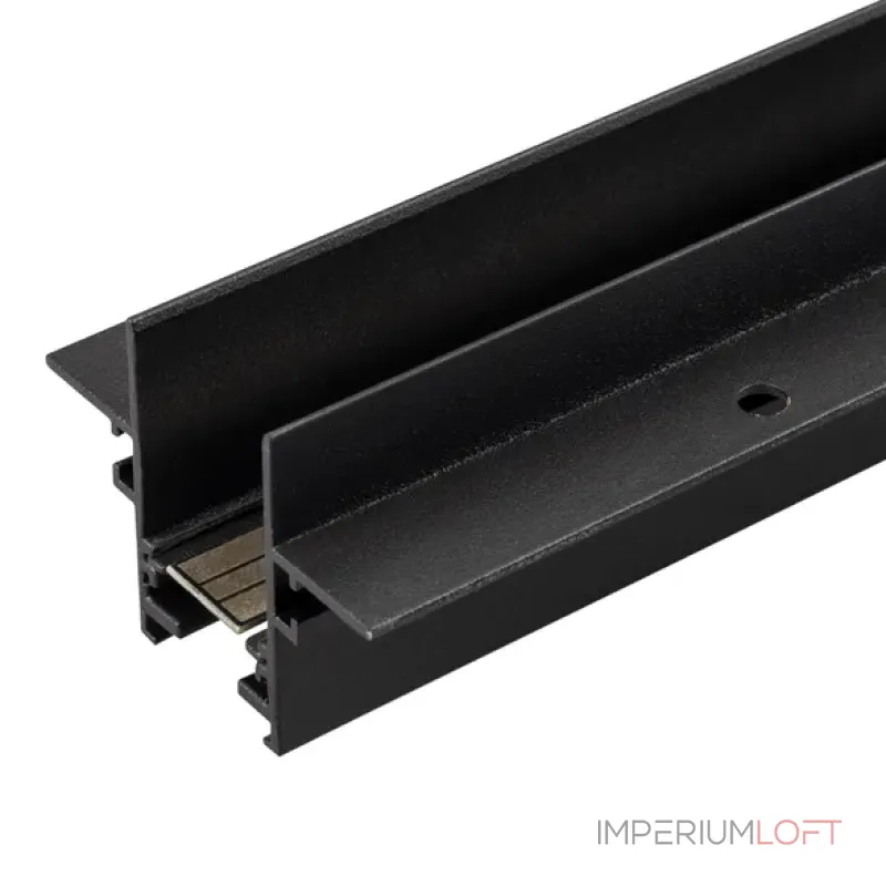 Встраиваемый магнитный трек с фланцем MAG-TRACK-2538-FDW-2000 (BK) (IP20) Arlight 033460 Встраиваемый магнитный трек с фланцем MAG-TRACK-2538-FDW-2000 (BK) (IP20) Arlight 033460