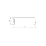 Рассеиватель для профиля SL-LINE-W20-2500 OPAL Arlight SL-LINE 33742