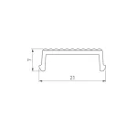 Рассеиватель для профиля SL-LINE-W20-2500 Arlight SL-LINE 33745