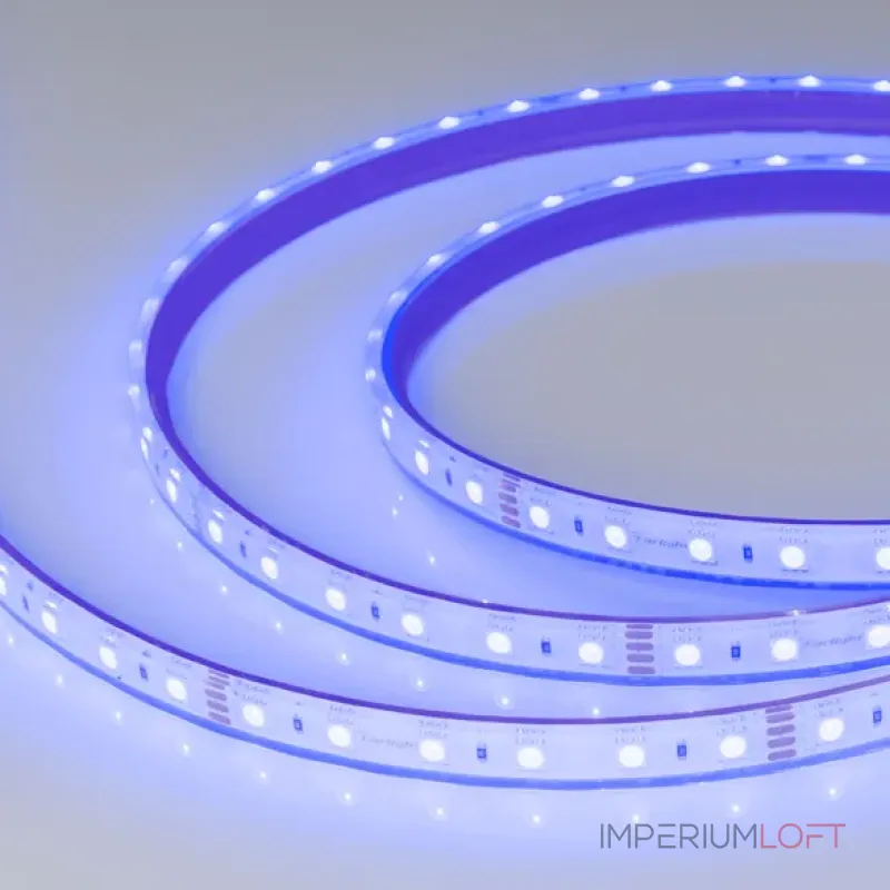Светодиодная лента герметичная 14.4W/m IP68 5060 5m Arlight 33791 (цена за метр лот от 5 м)