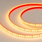 Светодиодная лента герметичная RTW-PFS-A120-11mm 12V Yellow (9.6W/m, IP68, 2835, 5m) Arlight 033903
