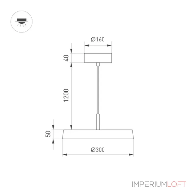 Подвесной светильник Arlight ELEGANT 033920(1)