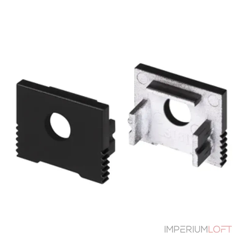 Заглушка SL-SLIM-H13M BLACK глухая Arlight 034001