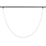 Подвес телескопический MAG-FLEX-ROD-TUBE-L2000 (BK) (IP20) Arlight 034075