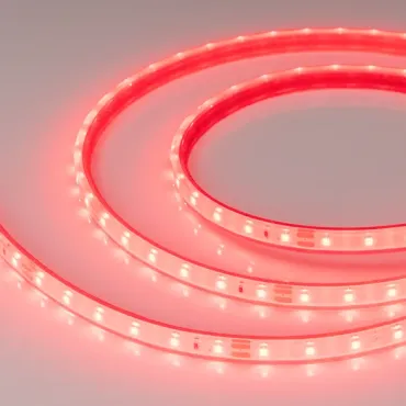 Светодиодная лента герметичная RTW-PFS-A60-11mm 24V Red (4.8W/m, IP68, 2835, 5m) Arlight 034182
