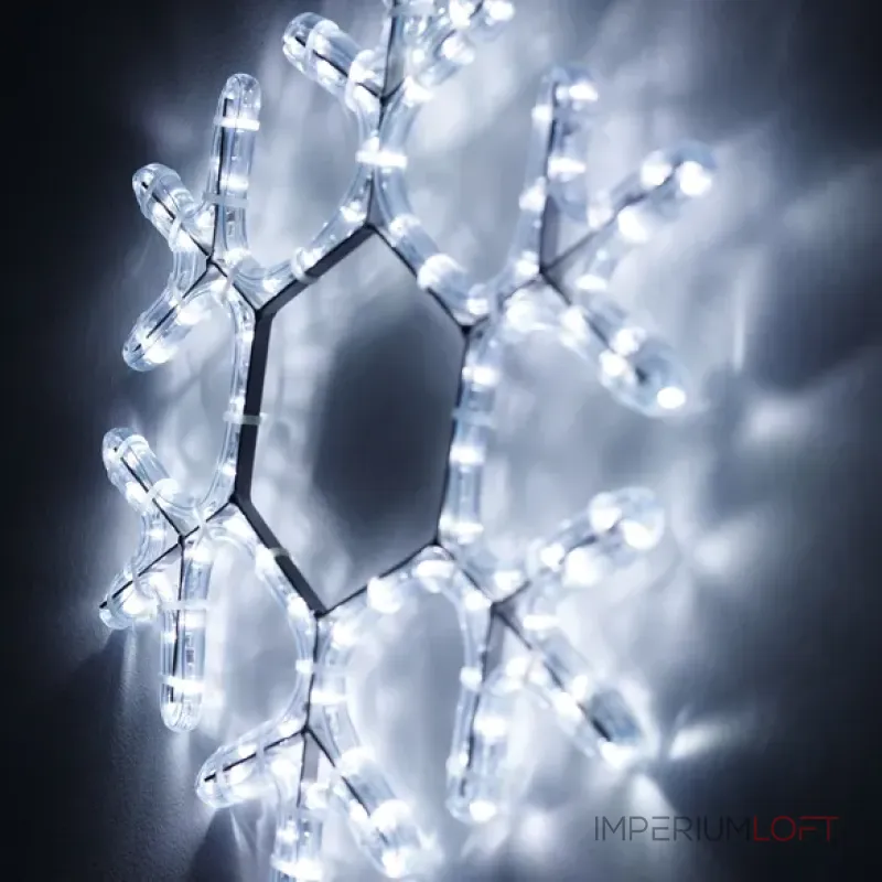 Arlight Фигура ARD-SNOWFLAKE-M7-450x375-126LED White 230В 7.5Вт Ardecoled IP65 034249