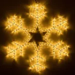 Arlight Фигура ARD-SNOWFLAKE-M4-750x750-324LED Warm 230В 18Вт Ardecoled IP65 034252