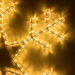 Arlight Фигура ARD-SNOWFLAKE-M4-750x750-324LED Warm 230В 18Вт Ardecoled IP65 034252