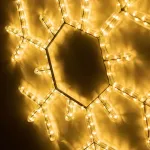 Arlight Фигура ARD-SNOWFLAKE-M5-600x600-360LED Warm 230В 20Вт Ardecoled IP65 034253