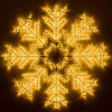 Arlight Фигура ARD-SNOWFLAKE-M8-950x950-540LED Warm 230В 33Вт Ardecoled IP65 034255