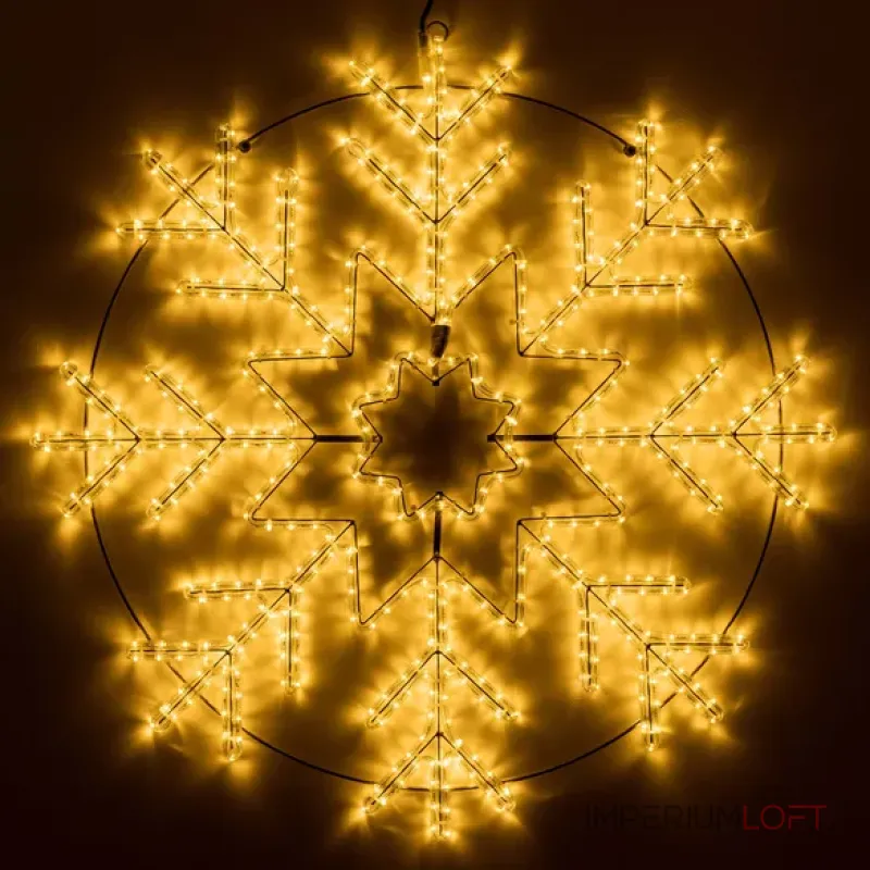 Arlight Фигура ARD-SNOWFLAKE-M8-950x950-540LED Warm 230В 33Вт Ardecoled IP65 034255 Arlight Фигура ARD-SNOWFLAKE-M8-950x950-540LED Warm 230В 33Вт Ardecoled IP65 034255