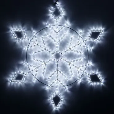 Arlight Фигура ARD-SNOWFLAKE-M9-900x900-360LED White 230В 22Вт Ardecoled IP65 034256