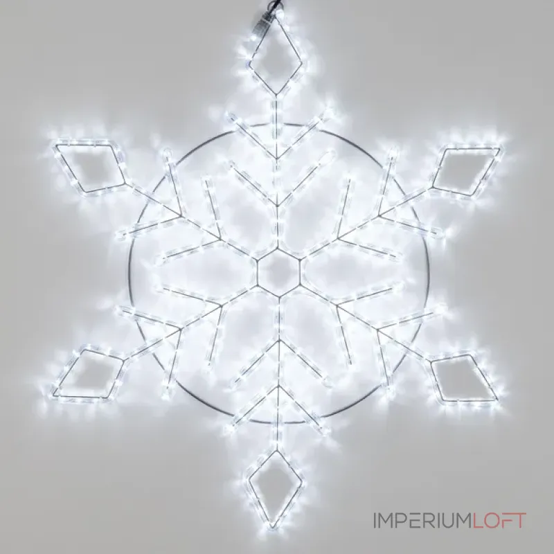 Arlight Фигура ARD-SNOWFLAKE-M9-900x900-360LED White 230В 22Вт Ardecoled IP65 034256