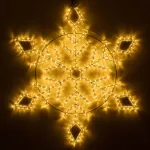 Arlight Фигура ARD-SNOWFLAKE-M9-900x900-360LED Warm 230В 22Вт Ardecoled IP65 034257