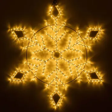 Arlight Фигура ARD-SNOWFLAKE-M9-900x900-360LED Warm 230В 22Вт Ardecoled IP65 034257