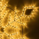 Arlight Фигура ARD-SNOWFLAKE-M9-900x900-360LED Warm 230В 22Вт Ardecoled IP65 034257