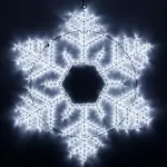 Arlight Фигура ARD-SNOWFLAKE-M10-1000x900-576LED White 230В 35Вт Ardecoled IP65 034258