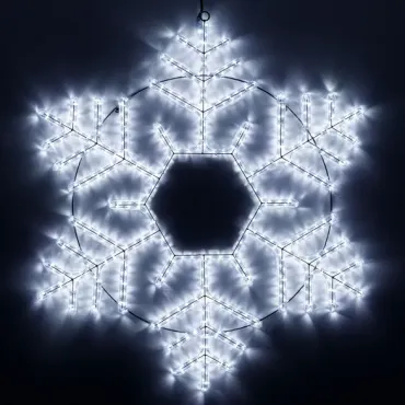 Arlight Фигура ARD-SNOWFLAKE-M10-1000x900-576LED White 230В 35Вт Ardecoled IP65 034258