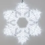 Arlight Фигура ARD-SNOWFLAKE-M10-1000x900-576LED White 230В 35Вт Ardecoled IP65 034258