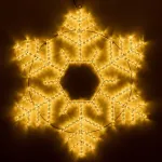 Arlight Фигура ARD-SNOWFLAKE-M10-1000x900-576LED Warm 230В 35Вт Ardecoled IP65 034259