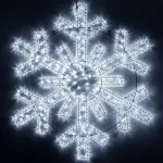 Arlight Фигура ARD-SNOWFLAKE-M11-1250x1200-604LED White 230В 36.5Вт Ardecoled IP65 034260
