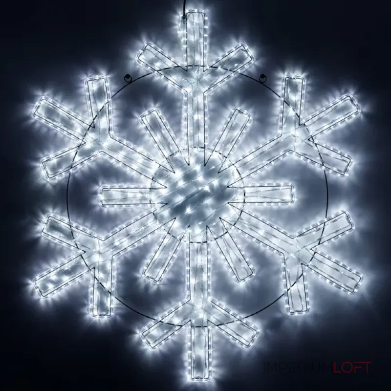 Arlight Фигура ARD-SNOWFLAKE-M11-1250x1200-604LED White 230В 36.5Вт Ardecoled IP65 034260 Arlight Фигура ARD-SNOWFLAKE-M11-1250x1200-604LED White 230В 36.5Вт Ardecoled IP65 034260