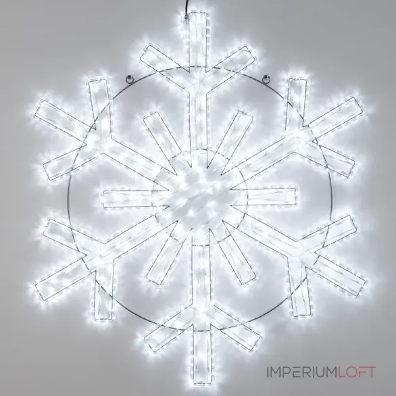 Arlight Фигура ARD-SNOWFLAKE-M11-1250x1200-604LED White 230В 36.5Вт Ardecoled IP65 034260 Arlight Фигура ARD-SNOWFLAKE-M11-1250x1200-604LED White 230В 36.5Вт Ardecoled IP65 034260