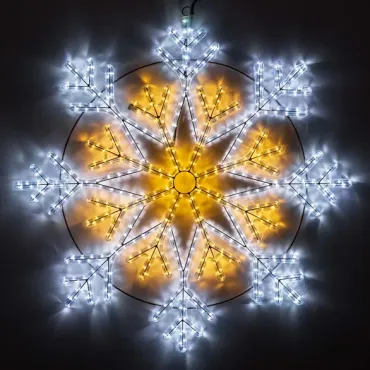 Arlight Фигура ARD-SNOWFLAKE-M12-900x900-720LED White/Warm 230В 43Вт Ardecoled IP65 034262