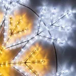 Arlight Фигура ARD-SNOWFLAKE-M12-900x900-720LED White/Warm 230В 43Вт Ardecoled IP65 034262