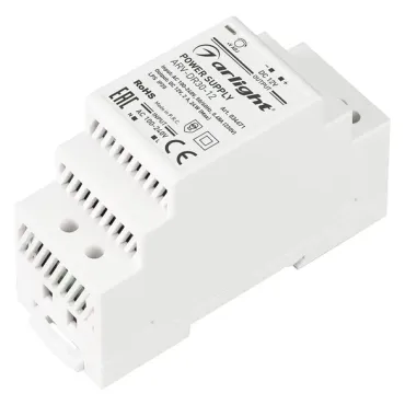 Блок питания ARV-DR30-12 (12V, 2A, 24W, IP20, DIN-рейка) 034671