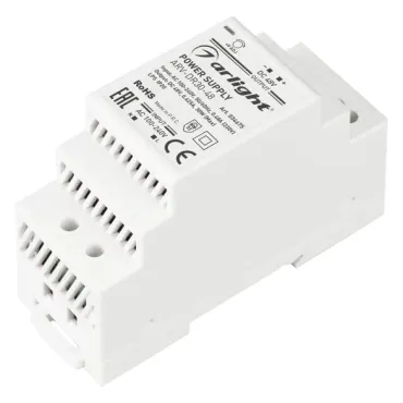 Блок питания ARV-DR30-48 (48V, 0.6A, 30W, IP20, DIN-рейка) 034675