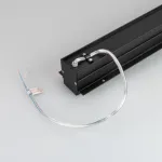 Встраиваемый магнитный трек с фланцем MAG-TRACK-4560-FDW-3000 (BK) (IP20) Arlight 034680