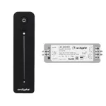 Диммер SMART-DIM-SET-LINE (12-24V, 1x8A, ПДУ 2.4G, IP20) Arlight 034794