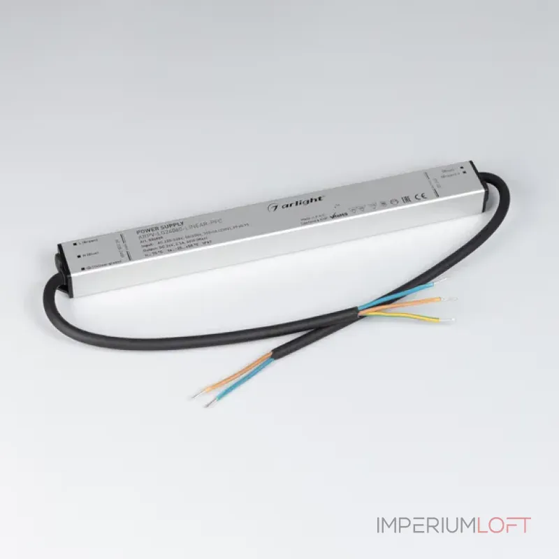 Блок питания ARPV-LG24060-LINEAR-PFC (24V, 2.5A, 60W, IP67) Arlight 034888 Блок питания ARPV-LG24060-LINEAR-PFC (24V, 2.5A, 60W, IP67) Arlight 034888