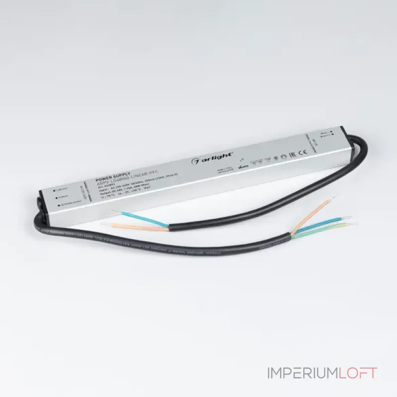 Блок питания ARPV-LG48060-LINEAR-PFC (48V, 1.25A, 60W, IP67) Arlight 034893