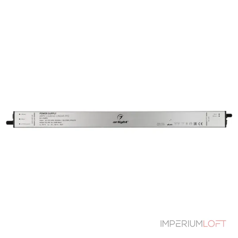 Блок питания ARPV-LG48240-LINEAR-PFC (48V, 5A, 240W, IP67) Arlight 034896