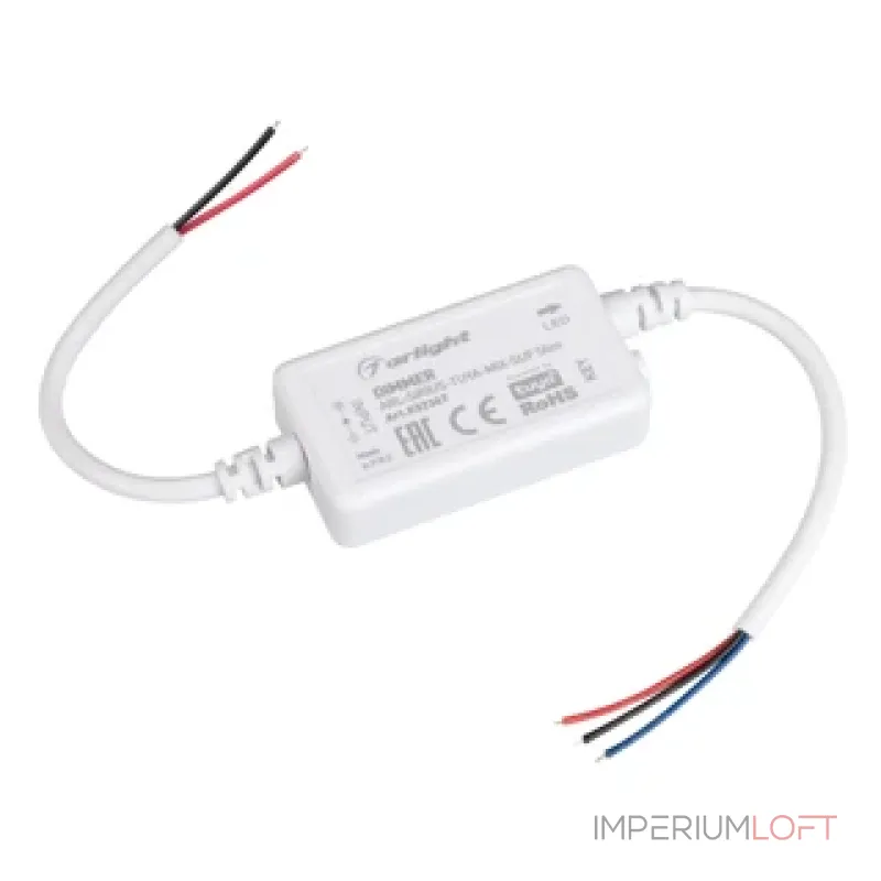 Пульт ARL-SIRIUS-DIM/MIX White (1 зона, 2.4G, IP20) Arlight 035086