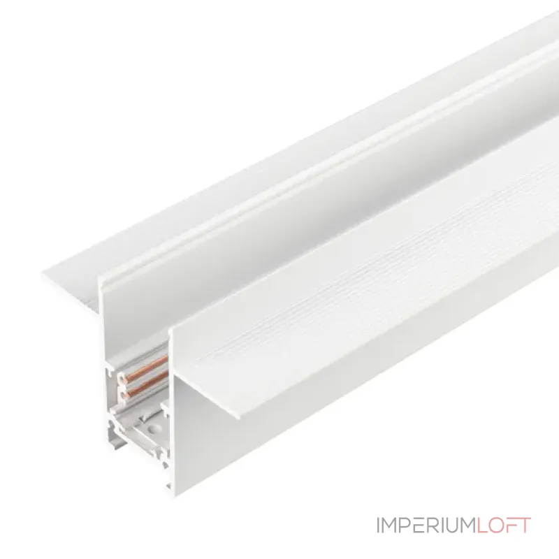 Трек встраиваемый MAG-ORIENT-TRACK-2652-FDW-3000 (WH) (IP20) Arlight 035798 Трек встраиваемый MAG-ORIENT-TRACK-2652-FDW-3000 (WH) (IP20) Arlight 035798