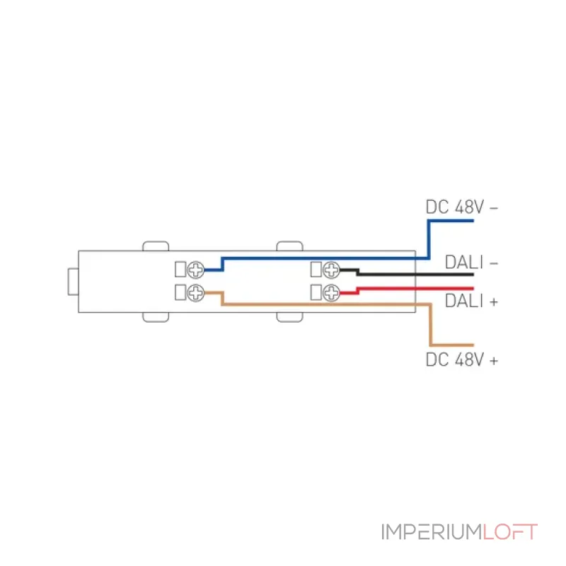Коннектор питания MAG-ORIENT-CON-POWER (WH) (IP20) Arlight 035804
