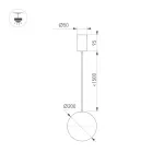 Arlight Светильник SP-EMISFERO-R200-16Вт Warm3000 WH 180 deg 230В IP20 035992
