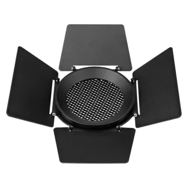 Бленда с сетчатым фильтром и посадочным кольцом LGD-NIKA-BDH-R100 (BK) Arlight 036008