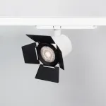 Бленда с сетчатым фильтром и посадочным кольцом LGD-NIKA-BDH-R100 (BK) Arlight 036008