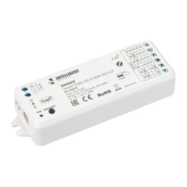 Диммер SMART-PWM-105-72-RGB-MIX-SUF (12-24V, 5x3A, ZB, 2.4G, IARL, Контроллер) Arlight 036115