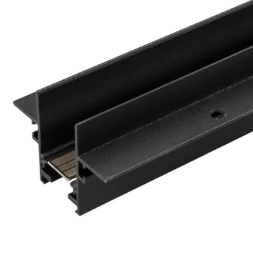Встраиваемый магнитный трек с фланцем MAG-TRACK-2538-FDW-1000 (BK) (IP20) Arlight 036121
