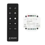 Arlight INTELLIGENT ARLIGHT Диммер SMART-SET-TRIAC-601-72-DIM-PD-IN Black 230В 1x1.5A ПДУ 10кн 2.4G IARL IP20 036190