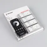 Диммер SMART-SET-PWM-101-72-DIM-PD-SUF Black (5-36V, 1x8A, x4, ПДУ 13кн, 2.4G, IARL, IP20) Arlight 036201