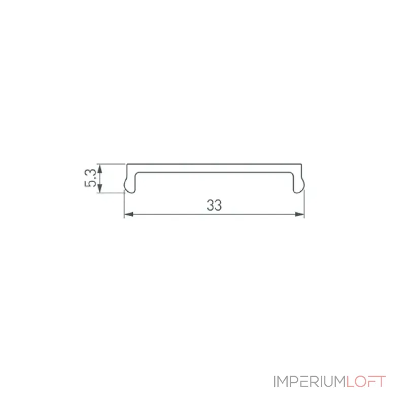 Рассеиватель SL-LINIA32-FANTOM-3000 Frost Arlight 036226