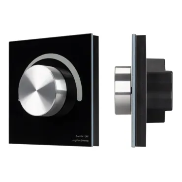 Arlight INTELLIGENT ARLIGHT Роторная панель SMART-1-10В-301-31-DIM-IN Black 24-48В 2.4G IARL IP20 036243